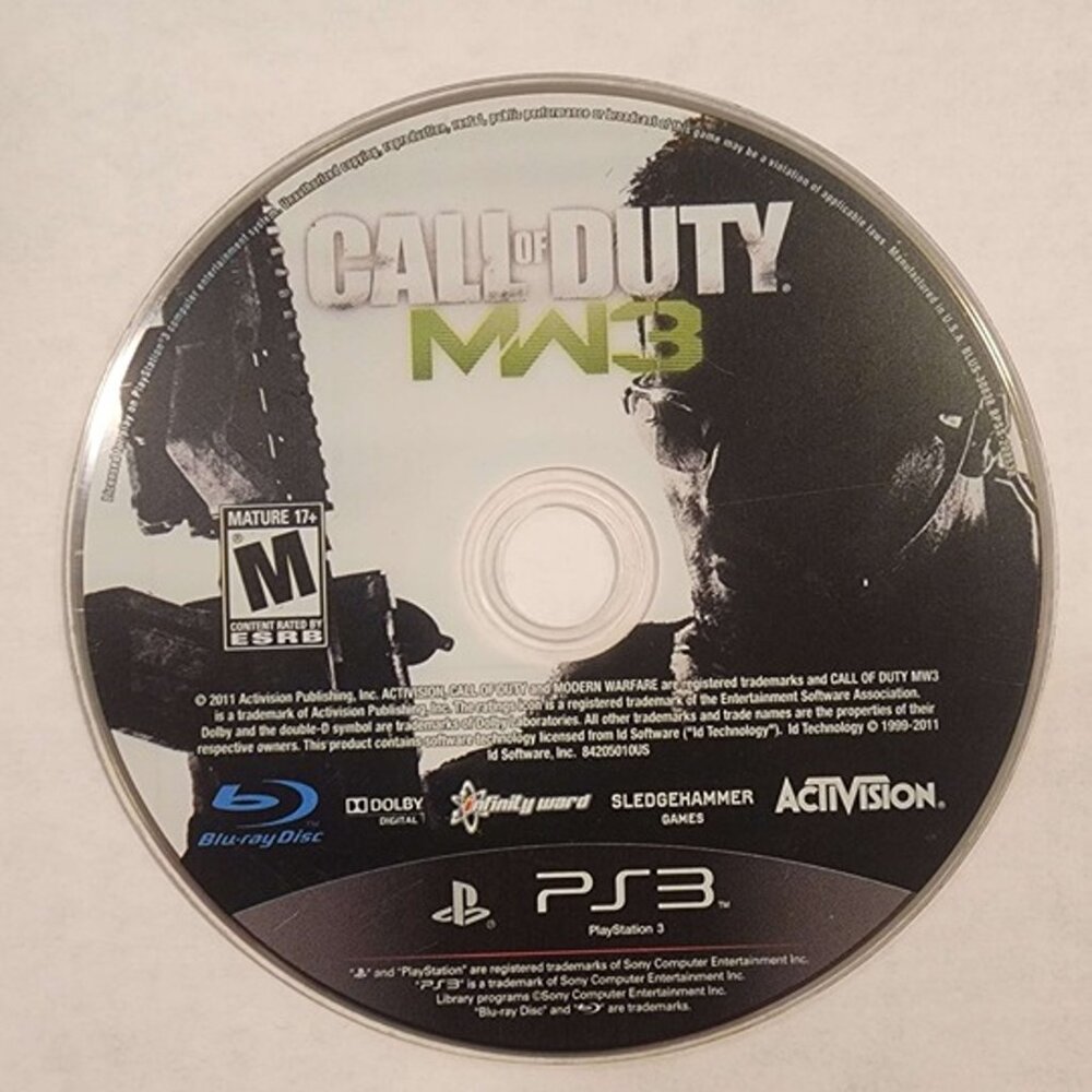 Call Of Duty Modern Warfare 3 for PS3